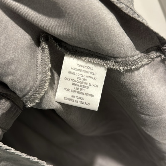 NWT Style & Co Tie Front Button Down - Picture 5 of 6